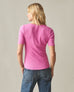 Women's Luxe Rib Square Neck Tee - Fiji Flower